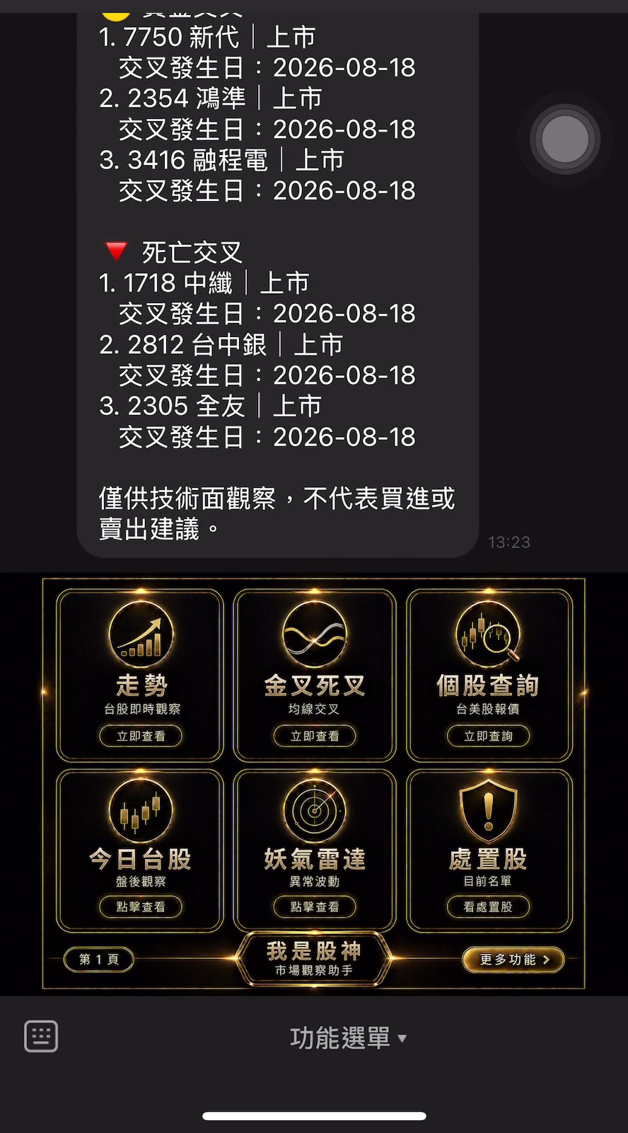 金叉死叉與妖氣