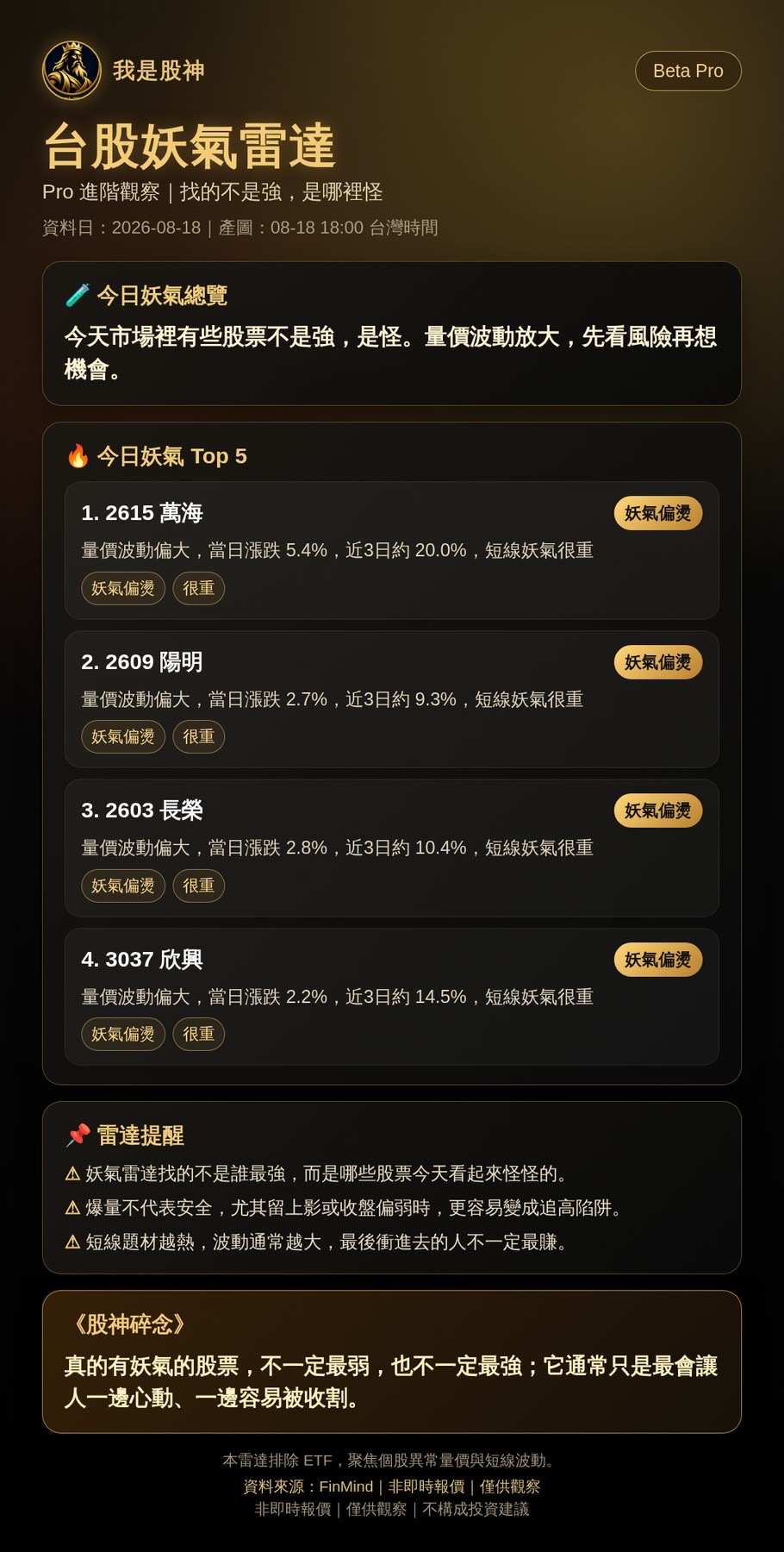 妖氣雷達實際畫面